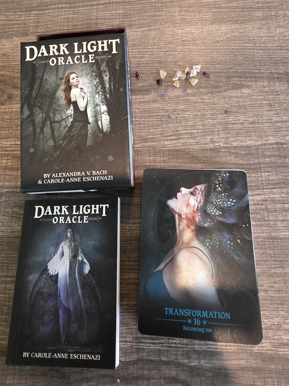 Dark Light Oracle  40-card Oracle Deck With Guidebook